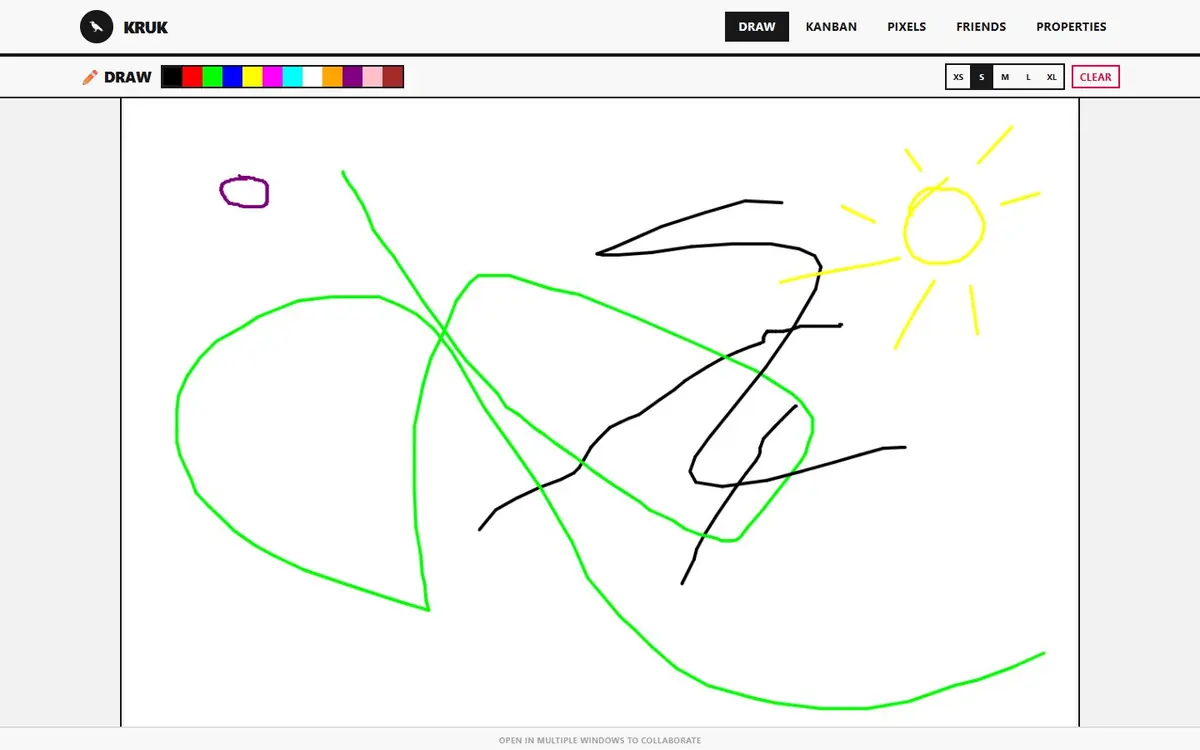 kruk.live: the real-time drawing board.